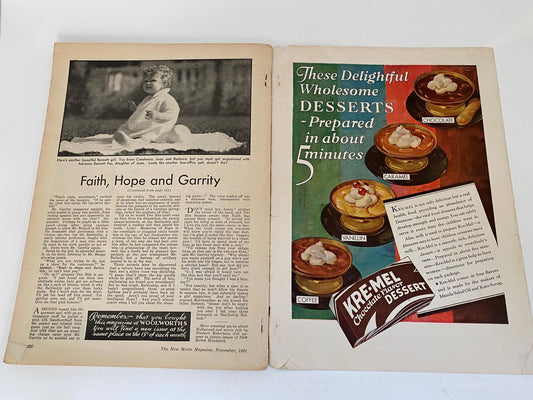 Vintage The New Movie Magazine 1931 Edition