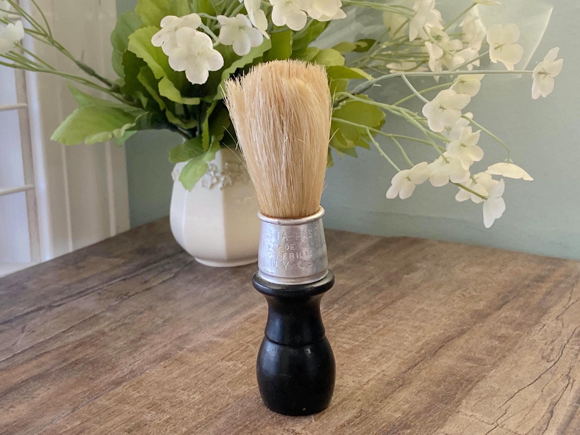 Vintage Shaving Brush by Sta-Fast Bristle Brush at Duckwells