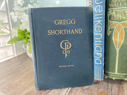 Antique Gregg Shorthand Book 1906 Edition at Duckwells