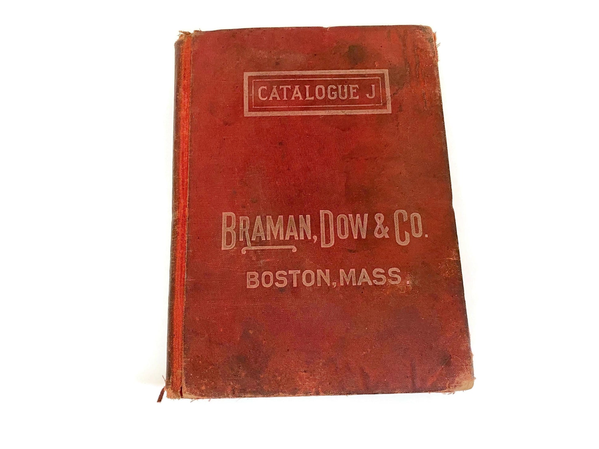 Antique Pipes, Fittings, and Tool Illustrated Catalogue J, 1920s at Duckwells