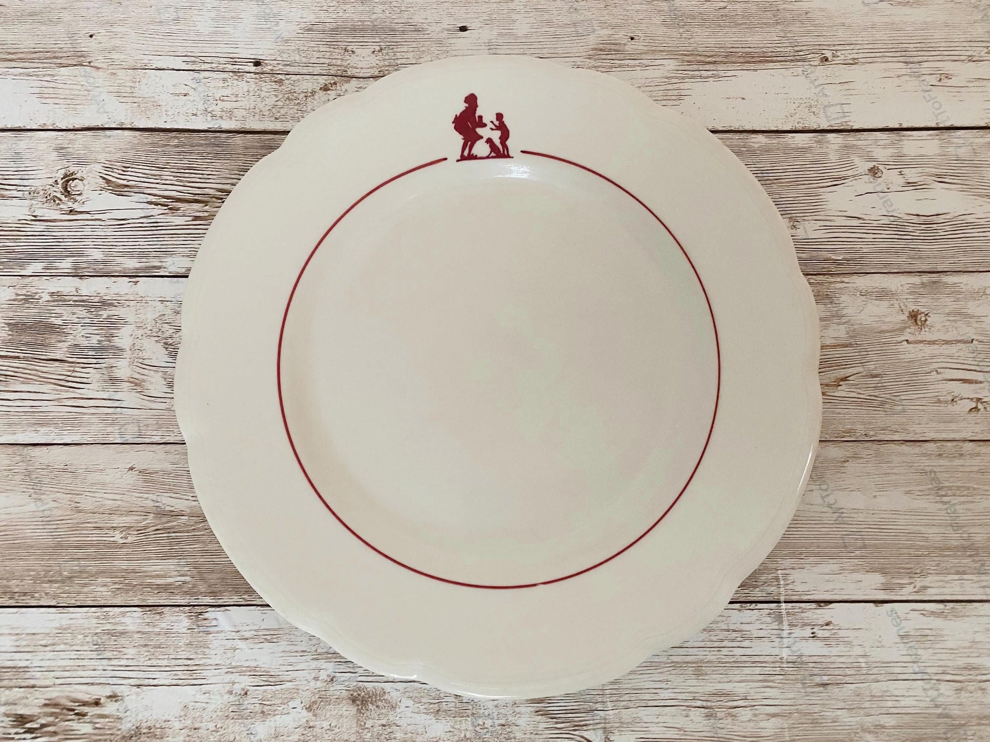 Vintage Howard Johnsons Salad Plate at Duckwells