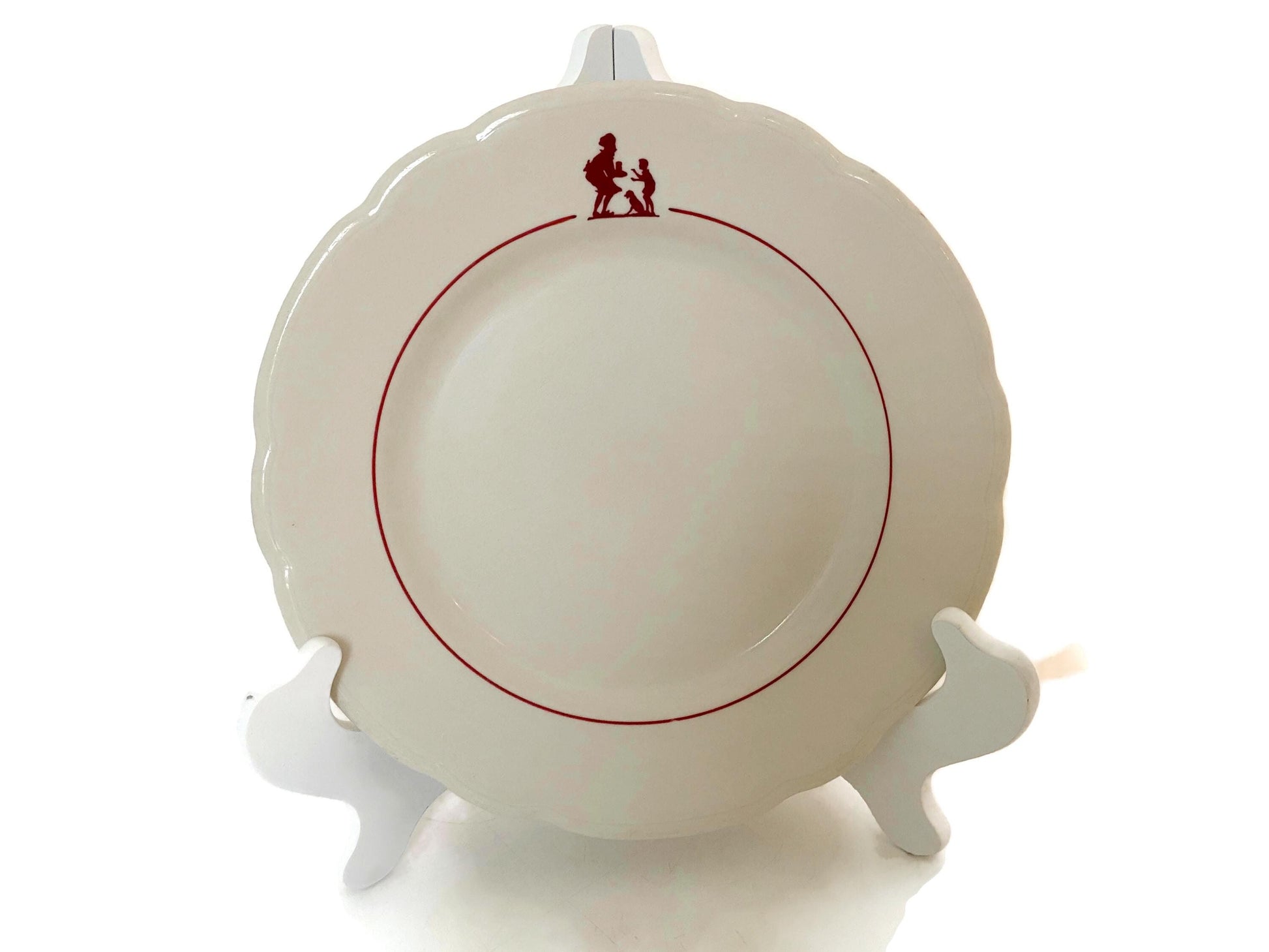 Vintage Howard Johnsons Salad Plate at Duckwells