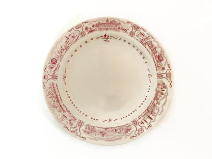 Midcentury Howard Johnsons Plate by Mayer China at Duckwells