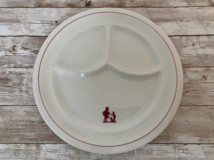 Mid Century Howard Johnson's Grill Plate
