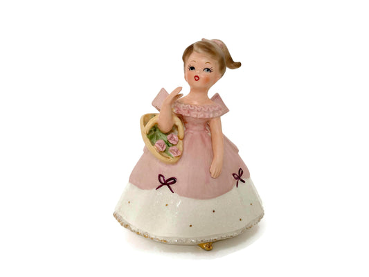 Ceramic Girl Figurine at Duckwells
