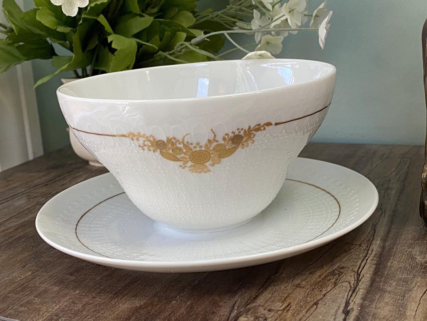 Vintage Rosenthal Porcelain Gravy Bowl at Duckwells