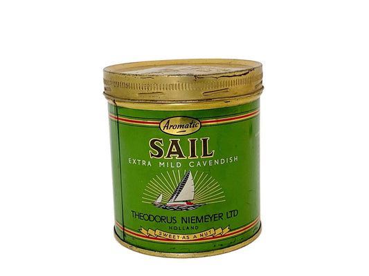 Vintage Sail Tin Can