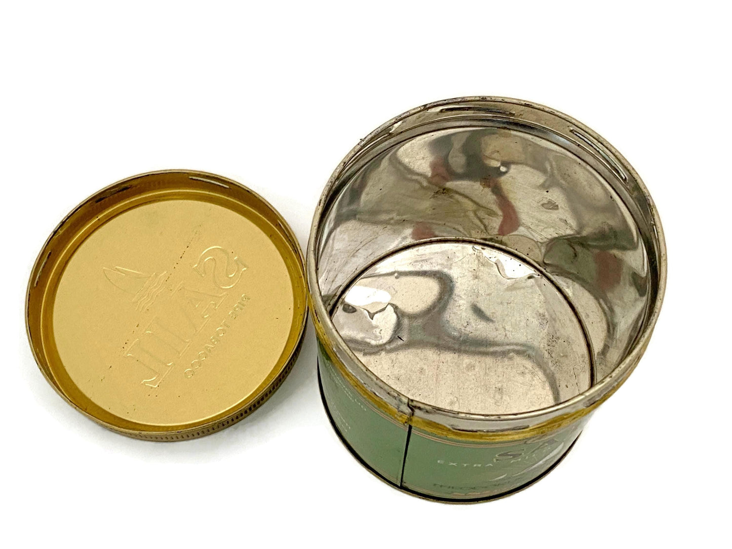 Vintage Sail Tin Can