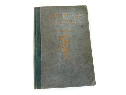 Antique Art Book, Constructive Anatomy