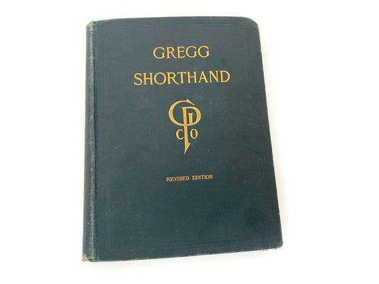 Antique Gregg Shorthand Book 1906 Edition at Duckwells