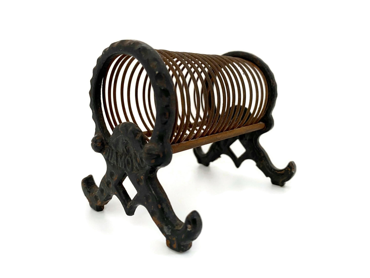 Antique Cast Iron Letter Holder