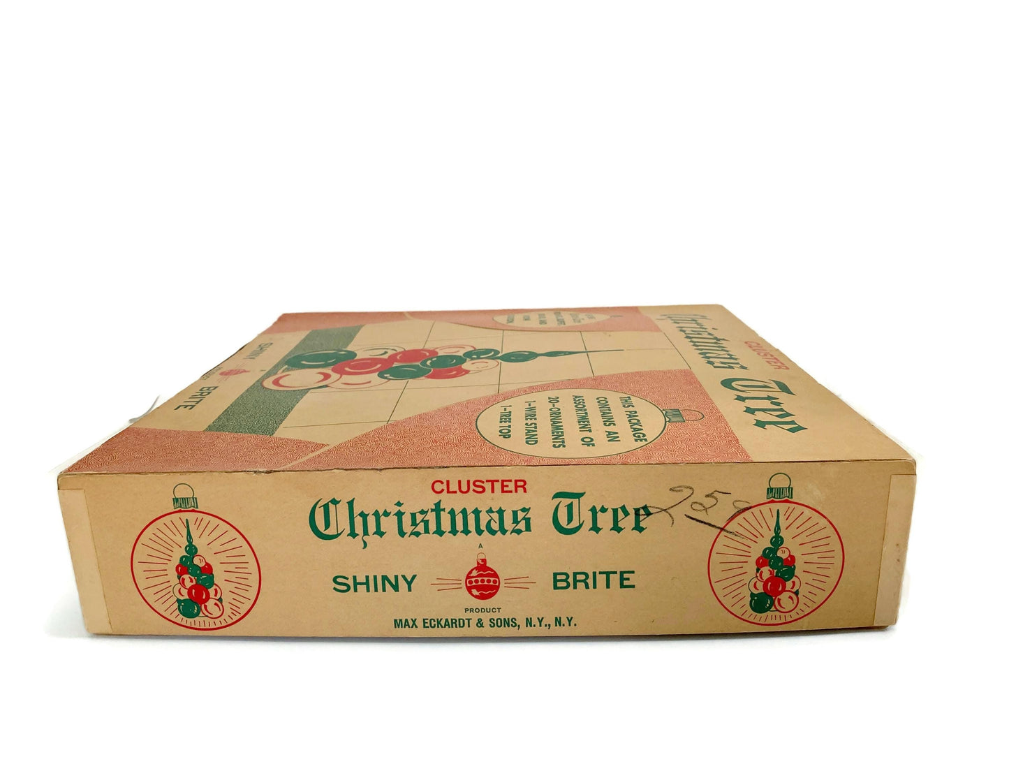 Midcentury Shiny Brite Cluster Christmas Tree at Duckwells