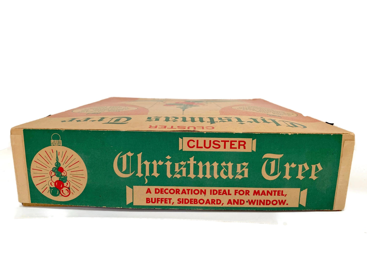 Midcentury Shiny Brite Cluster Christmas Tree at Duckwells