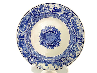 Vintage State of Rhode Island Souvenir Plate by Wedgwood