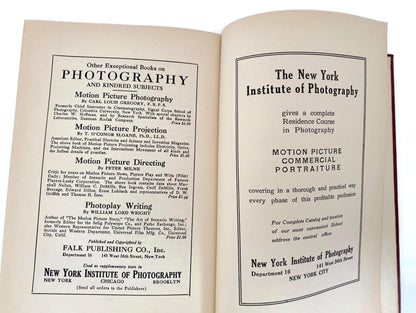 Antique Book, Screen Acting Its Requirements and Rewards 1922