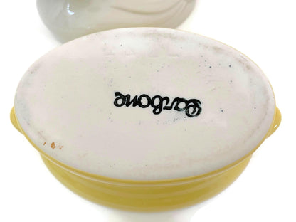 Vintage Ceramic Duck Small Casserole by Hall Carbone
