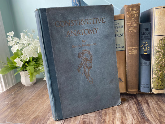Antique Art Book, Constructive Anatomy