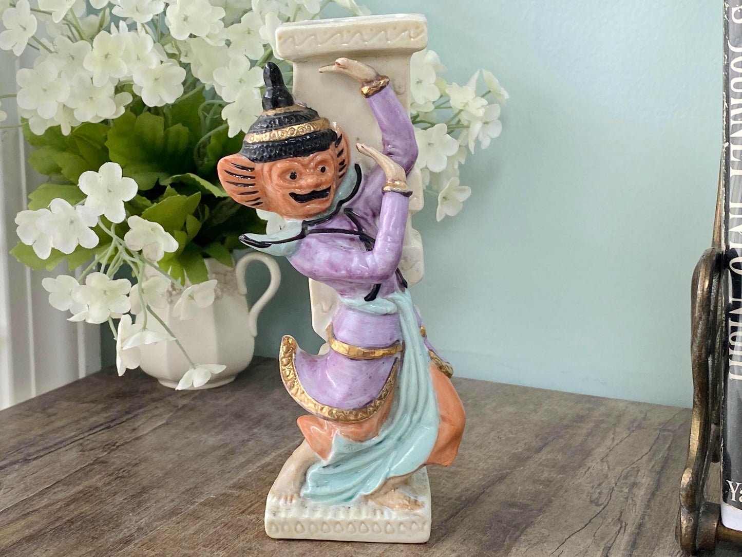 Vintage Occupied Japan Ceramic Thai Dancer Figurine