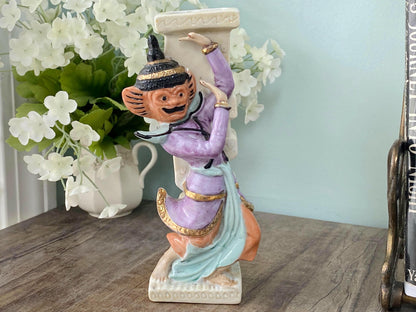 Vintage Occupied Japan Ceramic Thai Dancer Figurine