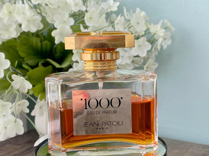 Vintage 1000 Eau de Parfum from Jean Patou Paris, 2.5 fl oz Bottle at Duckwells