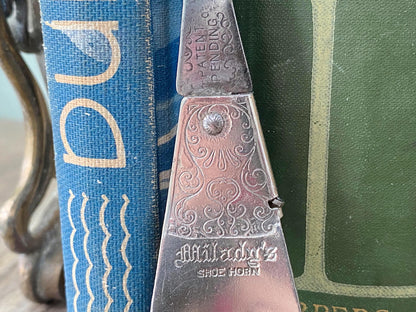 Antique Milady's Shoehorn Folding Buttonhook