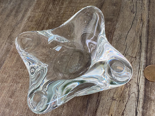 Vintage Sevres French Crystal Trinket Dish at Duckwells