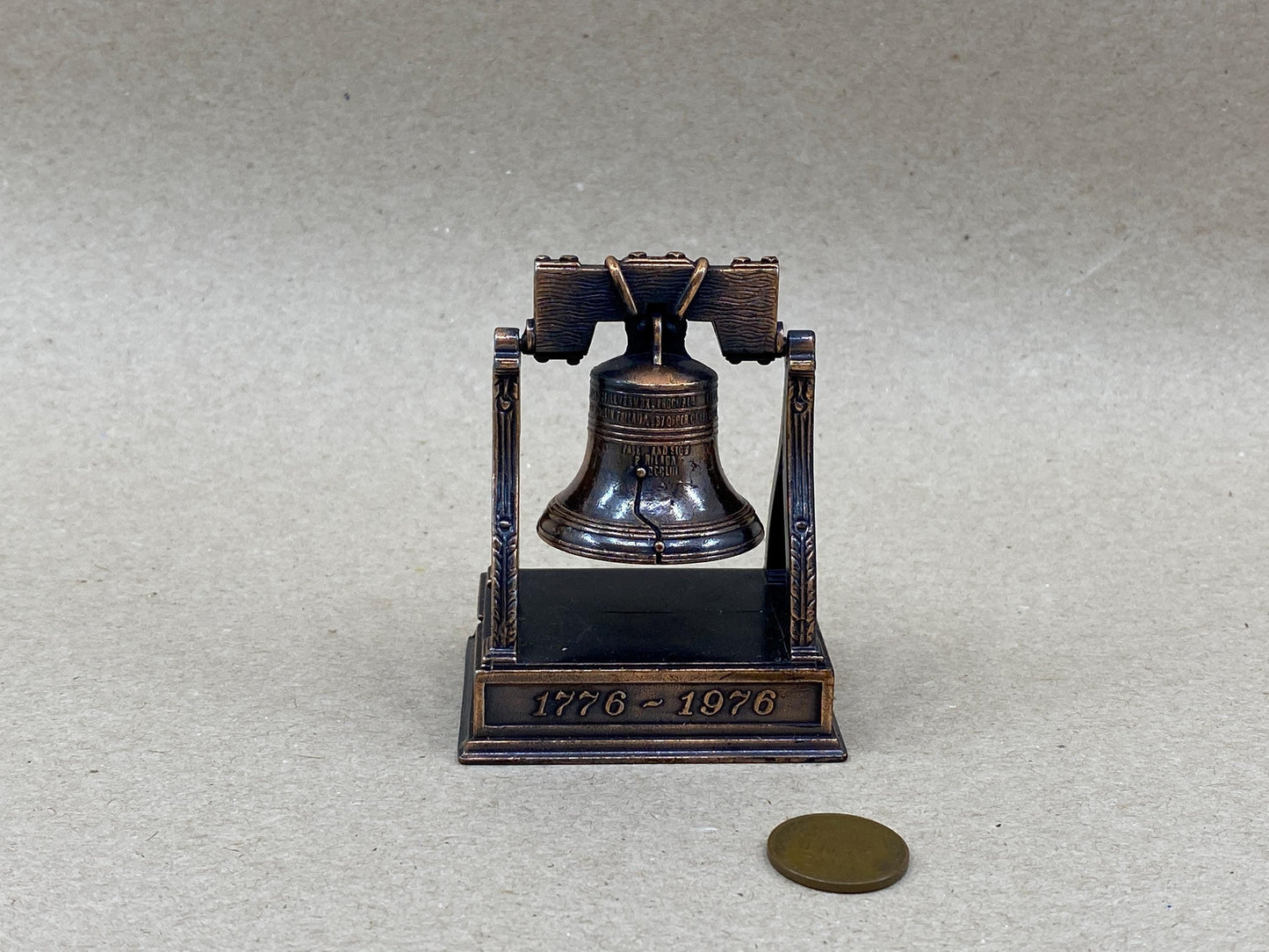 Vintage Liberty Bell Playme Cast Iron Pencil Sharpener at Duckwells