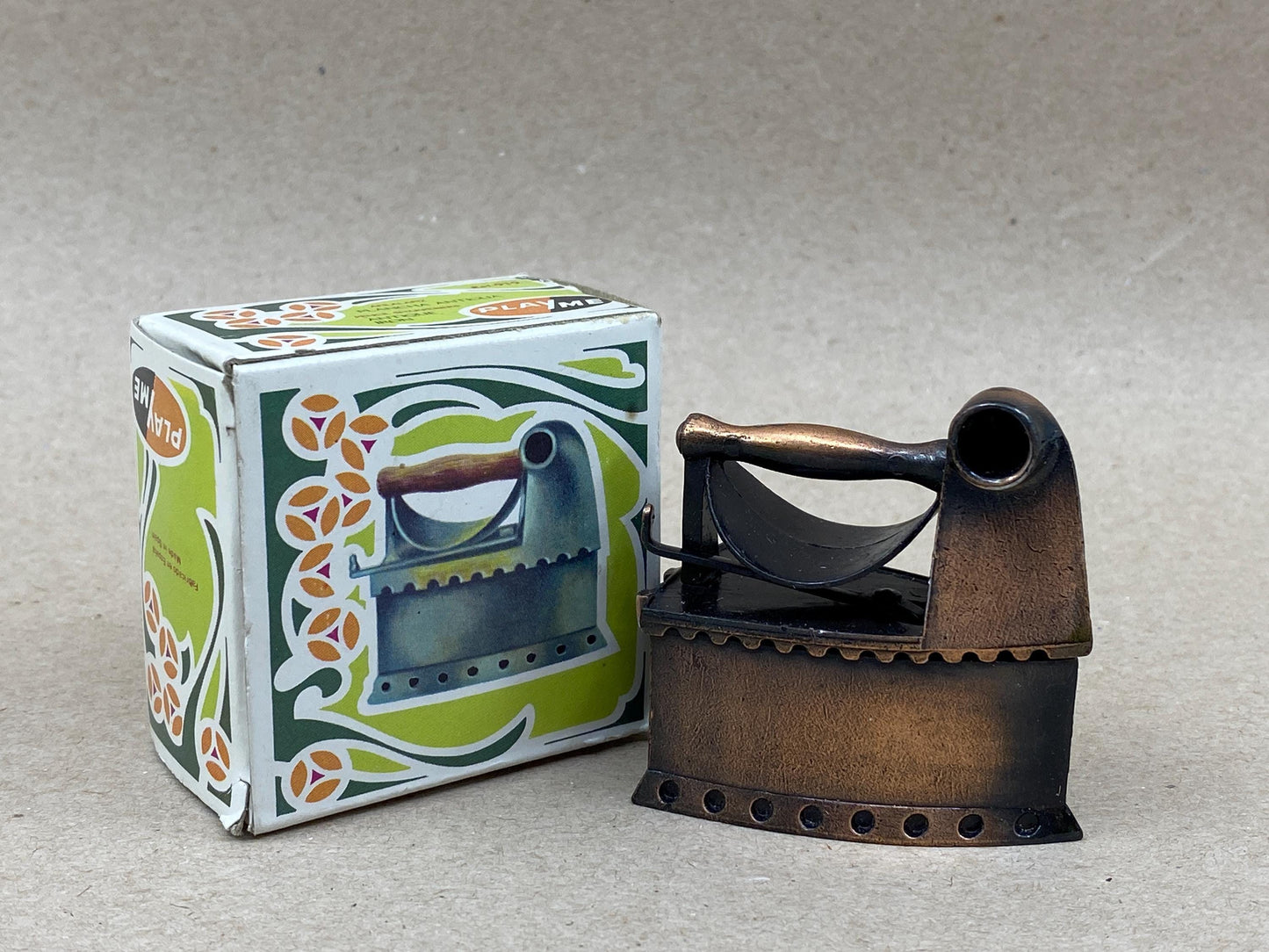 Vintage Miniature Iron Playme Cast Iron Pencil Sharpener at Duckwells