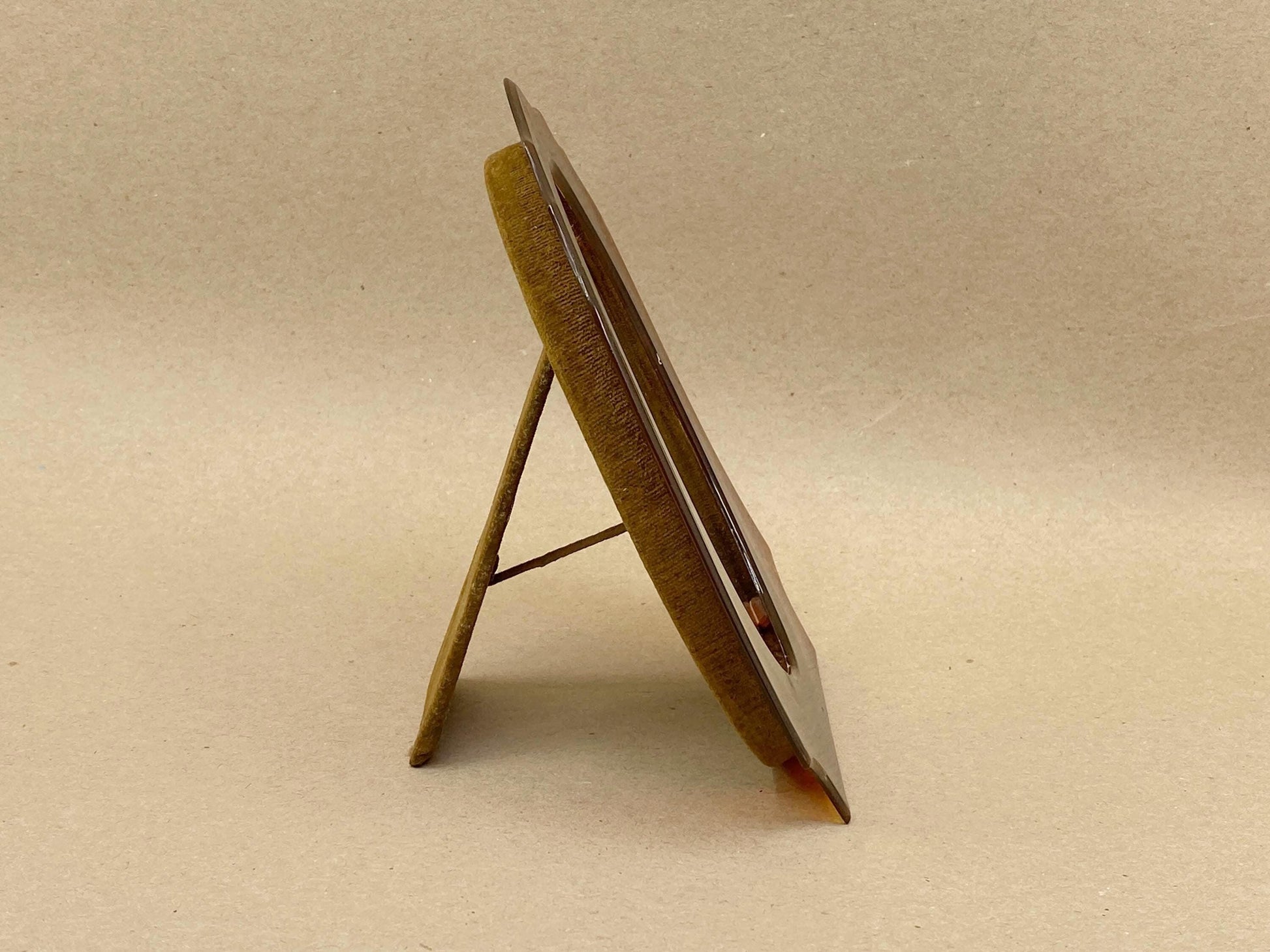 Vintage Bakelite Tabletop Beveled Mirror at Duckwells