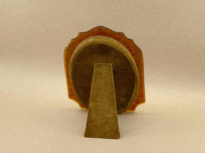 Vintage Bakelite Tabletop Beveled Mirror at Duckwells