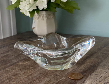 Vintage Sevres French Crystal Trinket Dish at Duckwells
