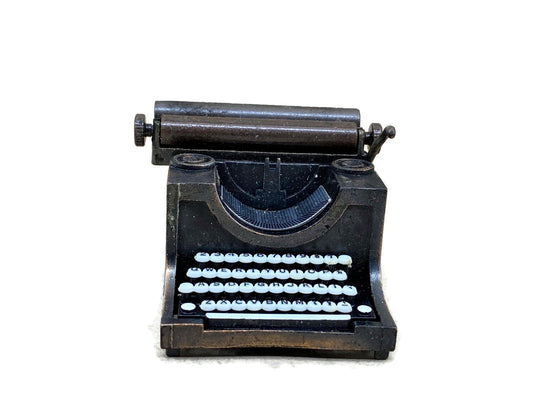 Vintage Metal Typewriter Playme Pencil Sharpener