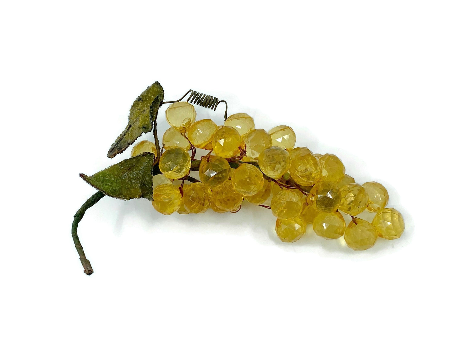Midcentury Lucite Faceted Grape Bunch at Duckwells