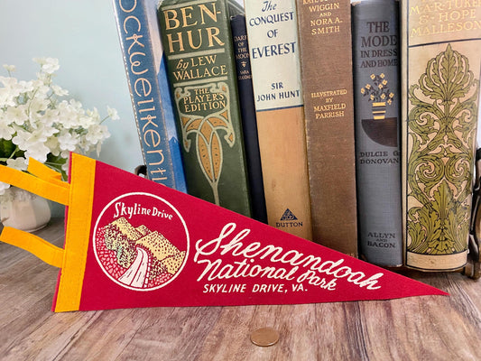 Vintage Shenandoah National Park Pennant at Duckwells