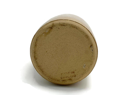 Vintage Stoneware Jug with Advertising for Hair Curl Product at Duckwells