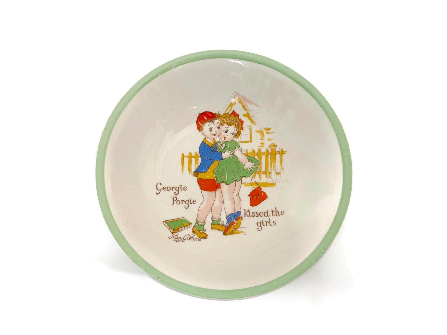 Vintage Georgie Porgie Child's Bowl at Duckwells