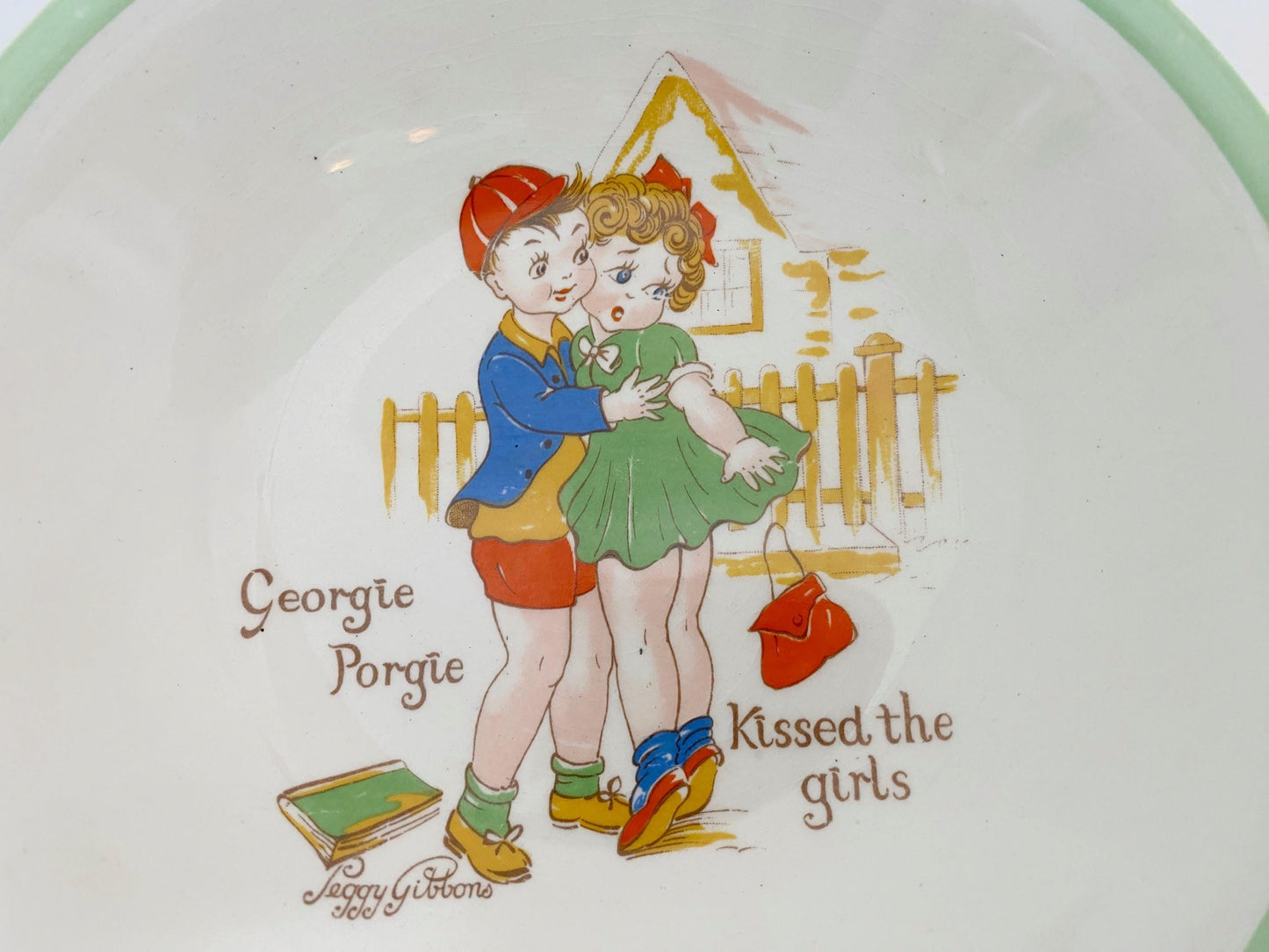 Vintage Georgie Porgie Child's Bowl at Duckwells