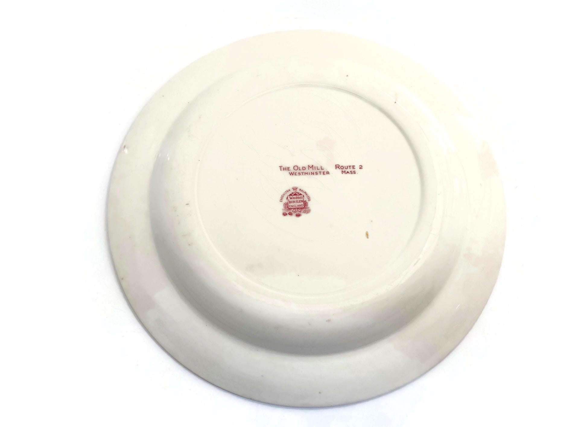 Vintage Westminster Massachusetts Plate at Duckwells