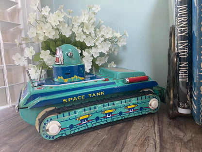 Vintage Space Tank Toy at Duckwells
