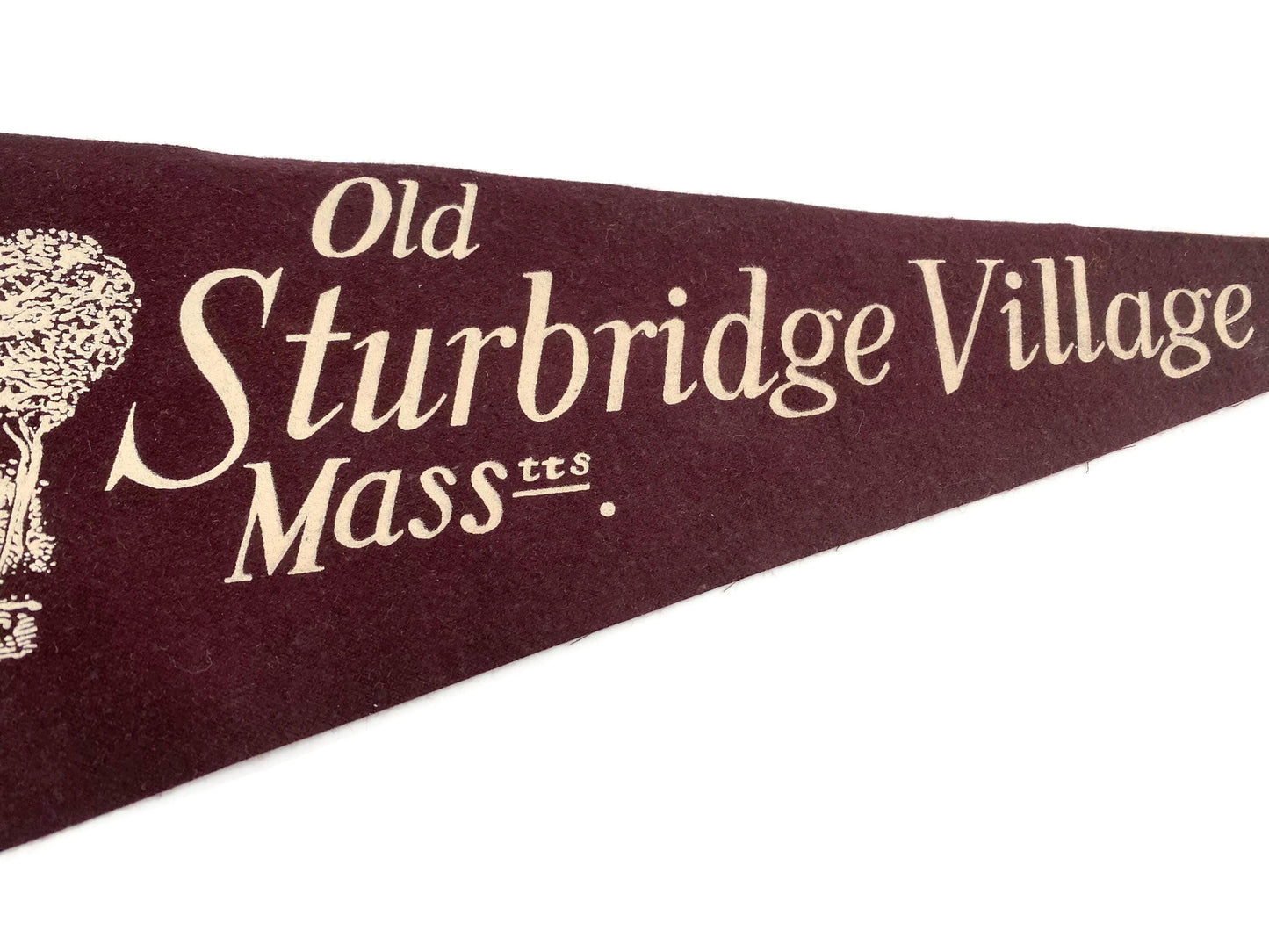 Vintage Old Sturbridge Village Pennant at Duckwells