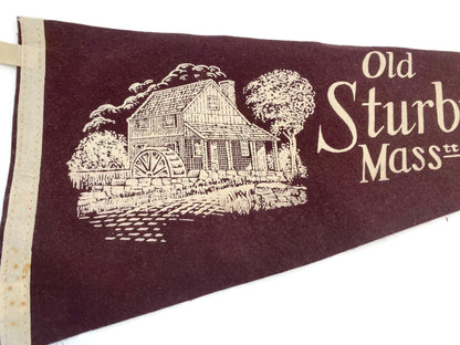 Vintage Old Sturbridge Village Pennant at Duckwells