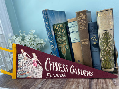 Vintage Cypress Gardens, FL Pennant at Duckwells