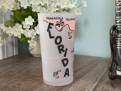 Midcentury Florida Souvenir Glass at Duckwells