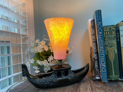 Midcentury Table Lamp with Ceramic Planter at Duckwells