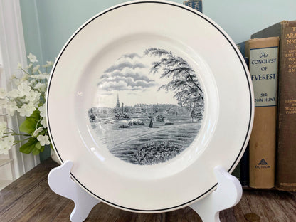 Vintage Boston Public Gardens Plate by Spode at Duckwells