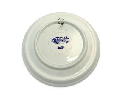 Vintage Delfts Old Fisherman's Wife Charger Plate