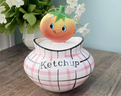 Vintage Napco Ceramic Condiment Jar at Duckwells