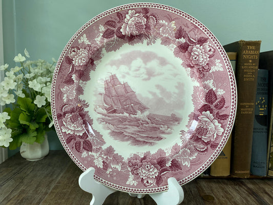 Vintage USS Constitution Wedgwood Souvenir Plate at Duckwells