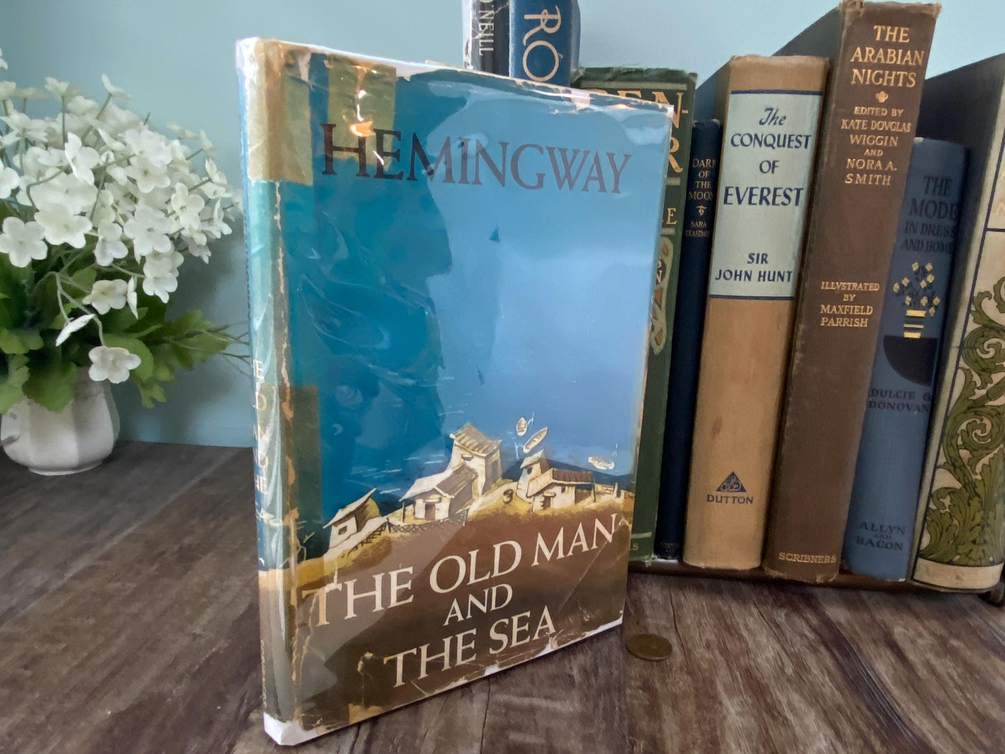 Vintage Book, The Old Man and the Sea by Ernest Hemingway at Duckwells