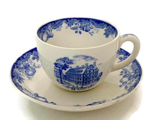 Vintage Harvard University Wedgwood Cup and Saucer at Duckwells
